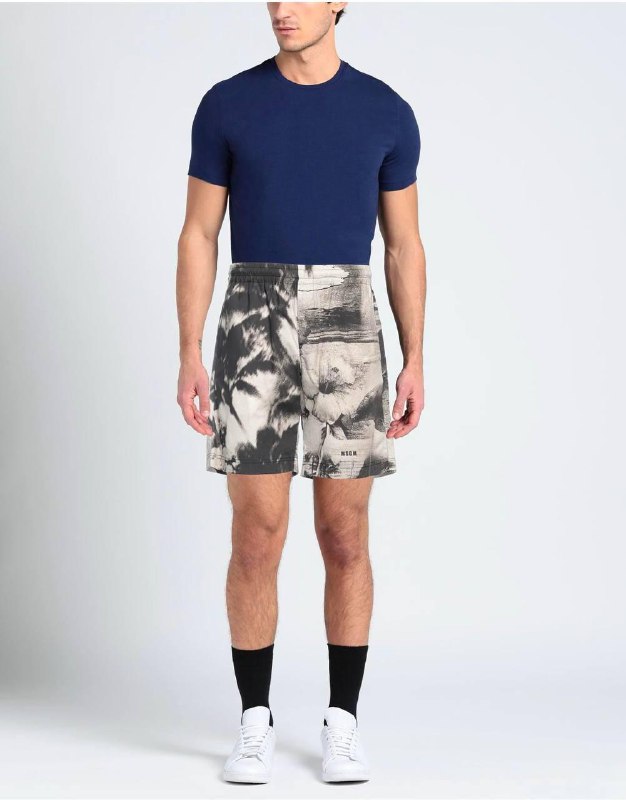 Шорты MSGM, брюки MSGM зеленый лайм 9