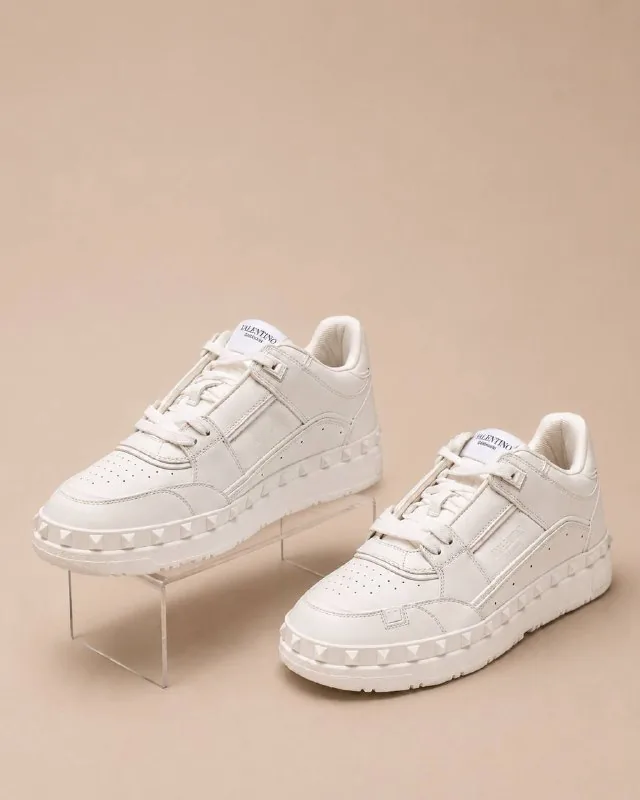 Кожаные кроссовки Valentino 1