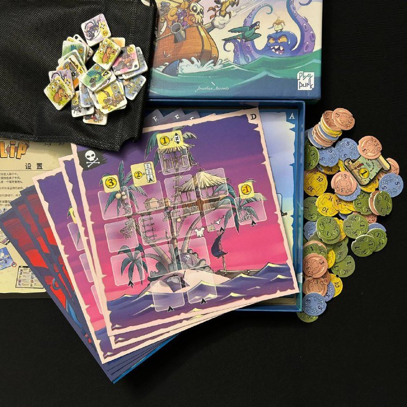 Настольная игра Капитан Флип 2