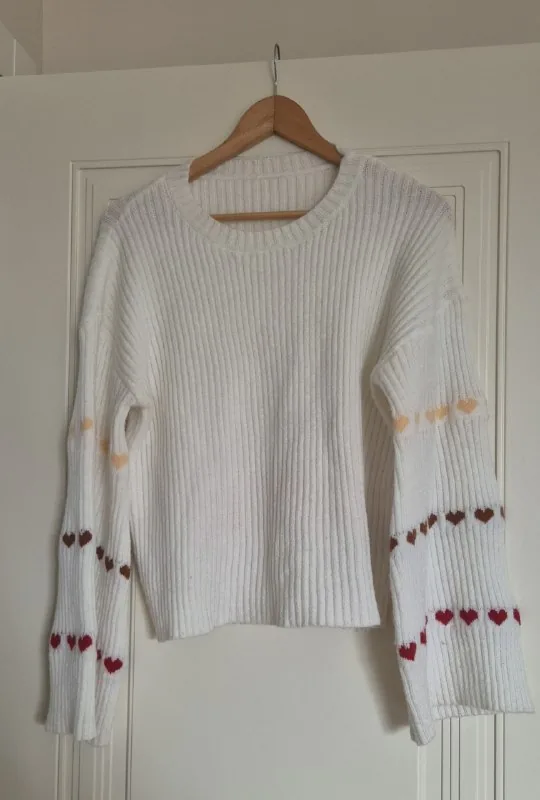 Sweater, Oysho shorts, white blazer, black blazer 1