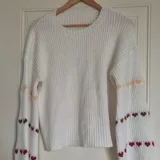 Sweater, Oysho shorts, white blazer, black blazer 1