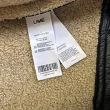 LIME L sheepskin coat 4
