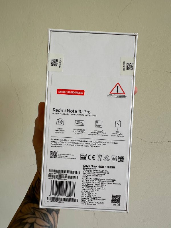 Xiaomi Redmi Note 10 Pro, 6GB/128GB, черный 6