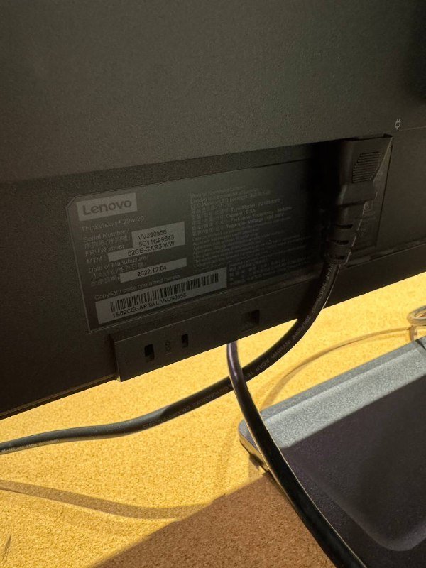 Монитор Lenovo ThinkVision E29w-20 3