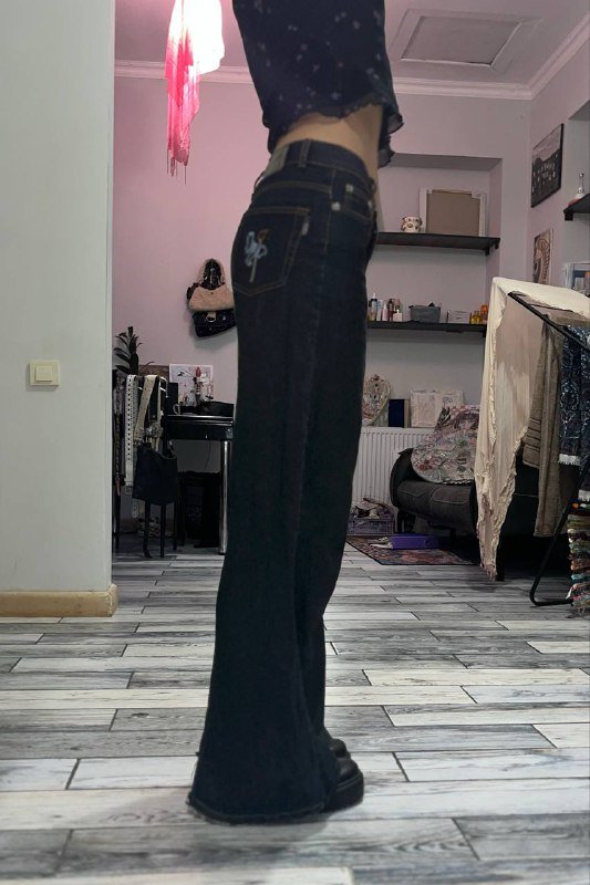 джинсы женские кастомные 3