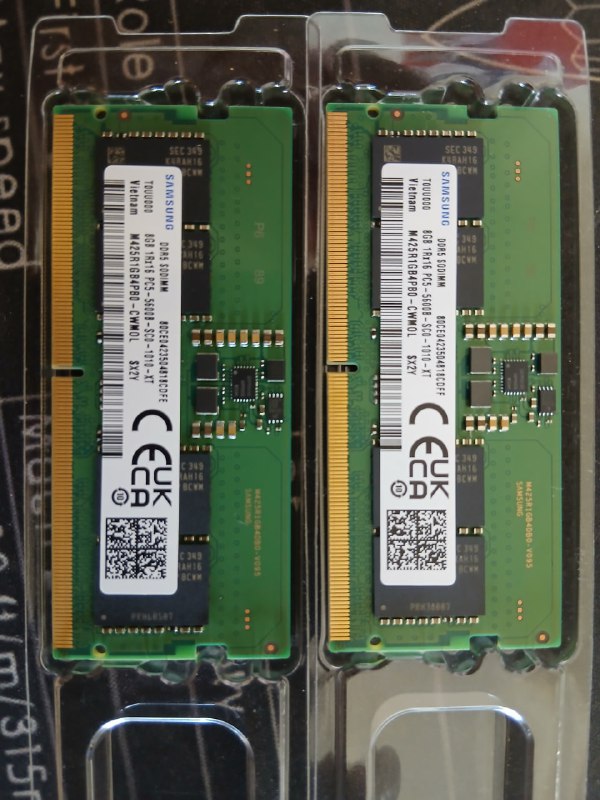 RAM ОЗУ DDR-4 по 8ГБ, DDR-5 RAM новые 3