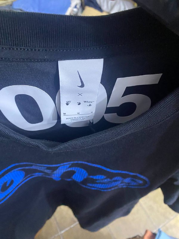 Футболка Nike в коллаборации с Offwhite размер М 3