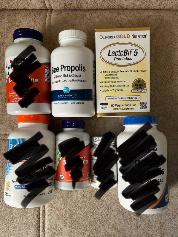 Витамины и добавки с Iherb: Прополис, Пробиотик