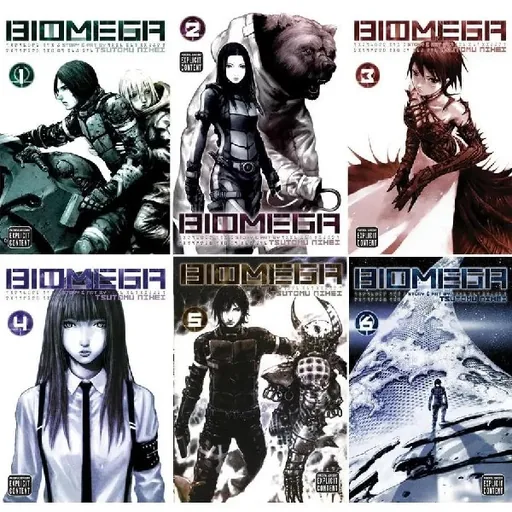 Манга БиоМега, все тома 1-6