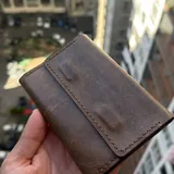 Кошелёк ручной работы из натуральной кожи 1