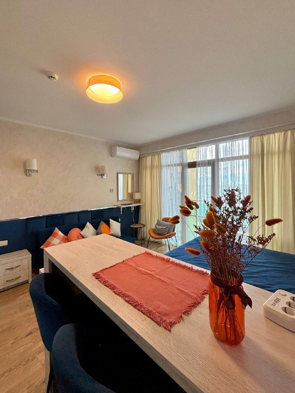 Студия с видом на море, аренда на год