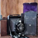 Фотоаппарат Voigtlander, кассеты, бачки, чехол 2
