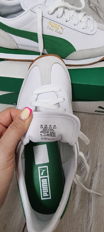 Обувь Puma мужская новые белые кроссовки
