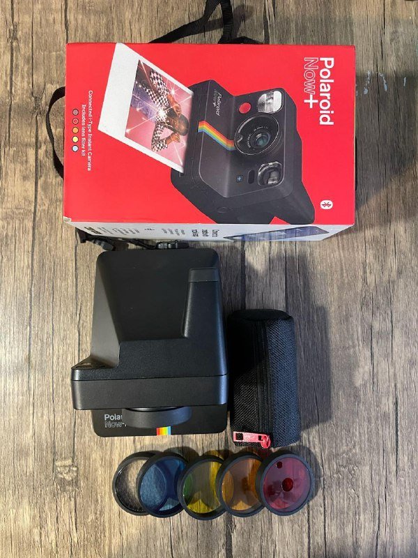 Polaroid now+ камера с цветными фильтрами 2