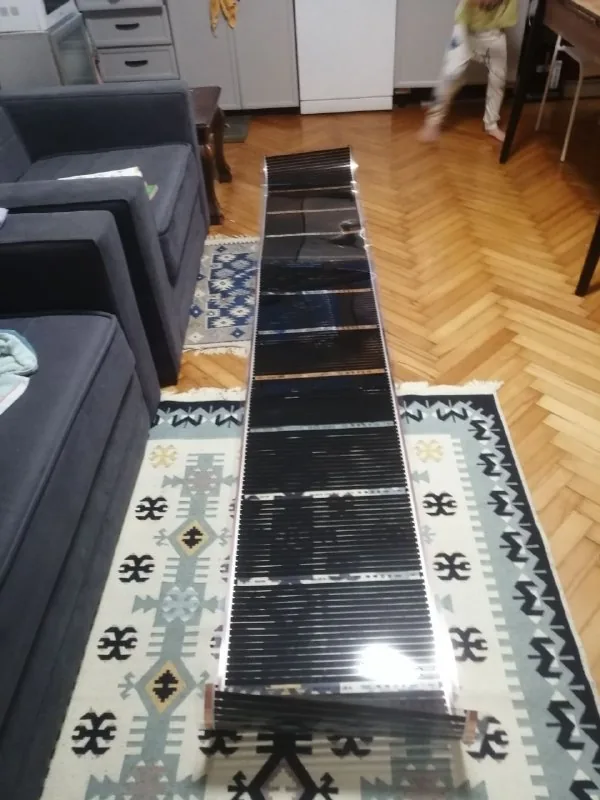 Тёплый пол, 3 метра 1