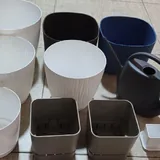 Зонт пляжный, лейка, подставка под ноги, горшки для растений 3