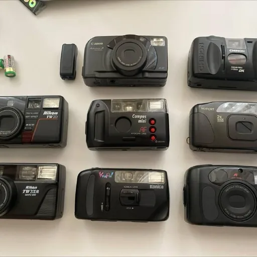 Пленочные фотоаппараты Nikon, Canon, Kyocera, Konica, Chinon, Ricoh, Pentax