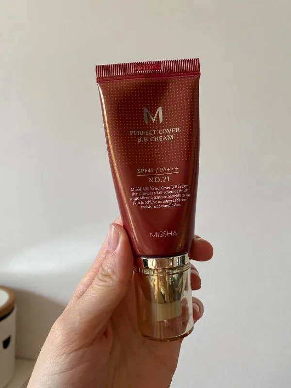 BB cream Missha Perfect Cover 21