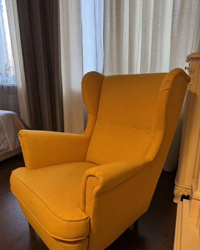 2 кресла желтые новые 3
