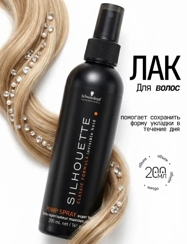 Лак для волос Schwarzkopf Pump Spray