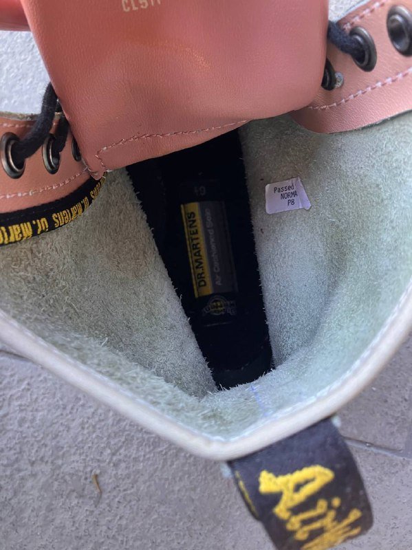 Винтажные ботинки Dr. Martens 9566 белые размер 39 5