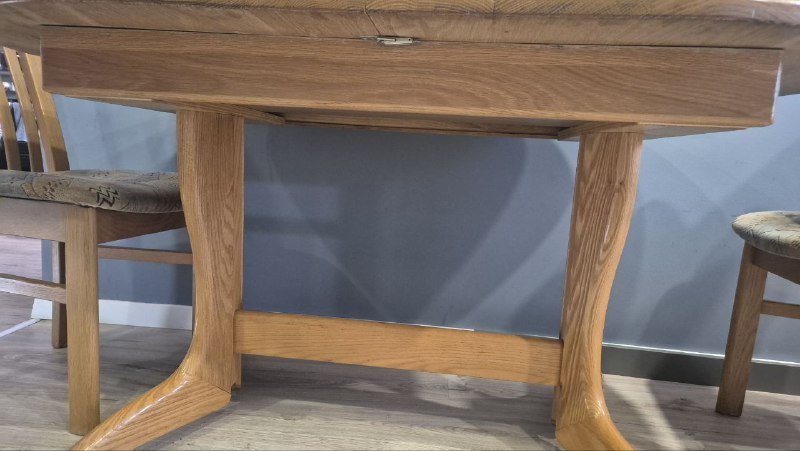 Стол массив, раскладной, 6 стульев 2