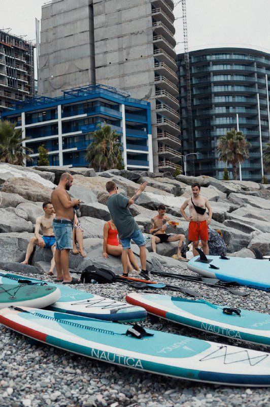 40 Sup бордов с аксессуарами