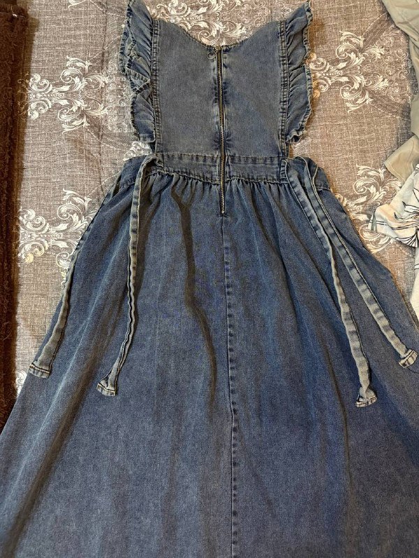 Джинсовый сарафан 2