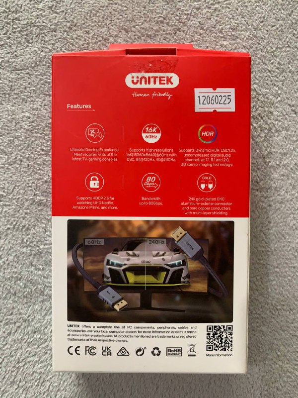 Провод Display port Gaming 8K 120Hz 2