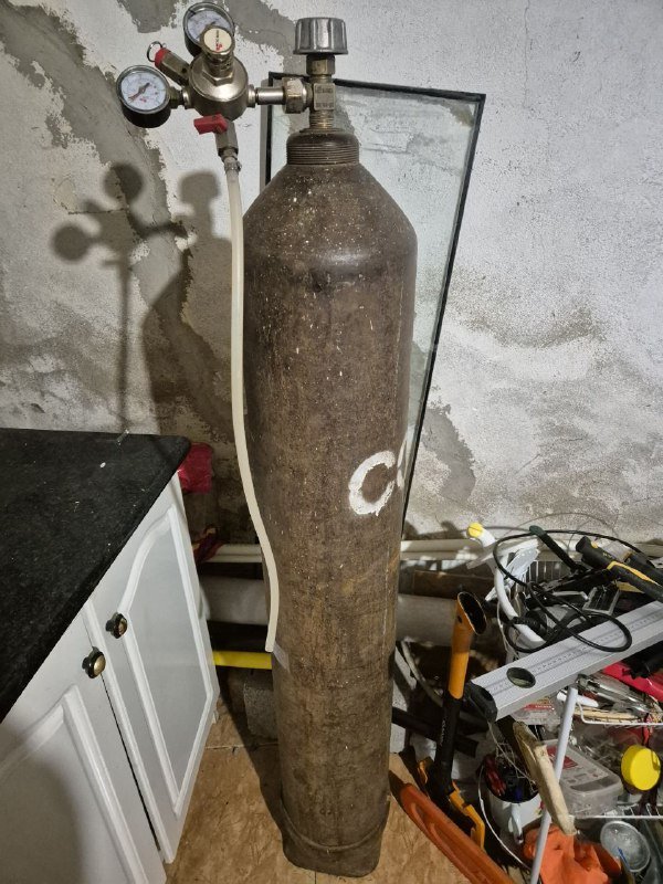Баллон СО2 с редуктором 260 л