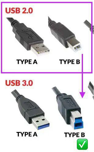 USB-кабель Stagg USB A male => USB B male (1.5 м) 4
