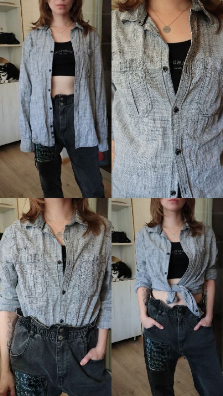 Кроп-топ с брюками, велосипедки, кулон, рубашка, блуза, сарафан, пальто, вечернее платье с серьгами 4