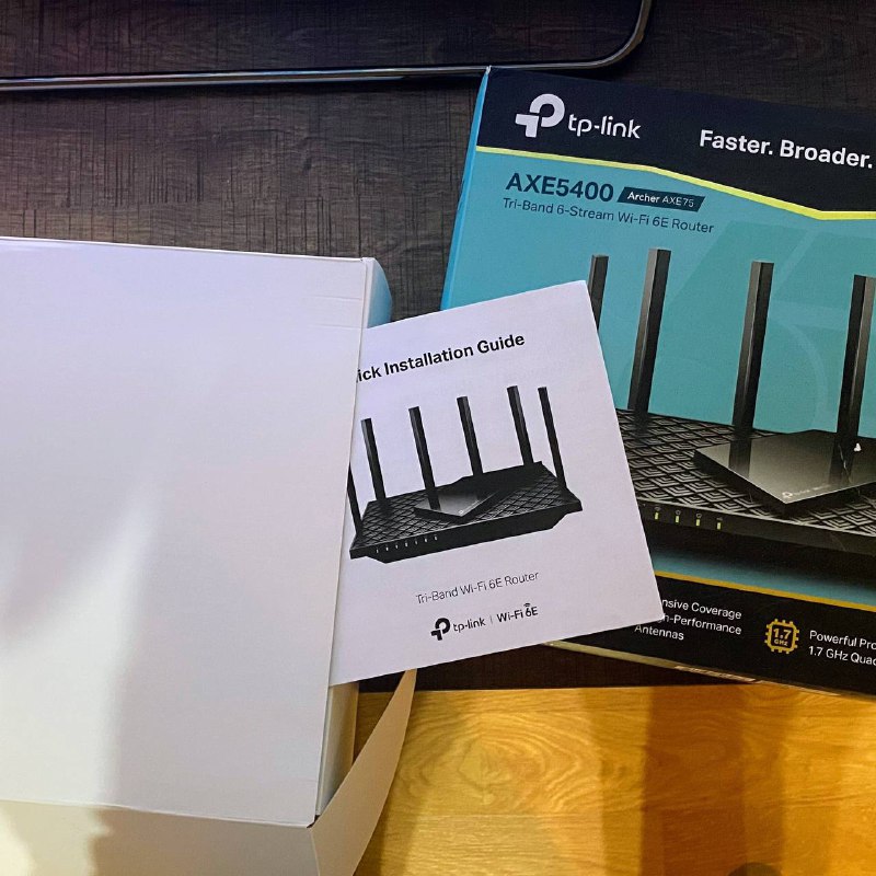 TP-Link Archer AXE75 AXE5400 Wi-Fi 6E роутер 5