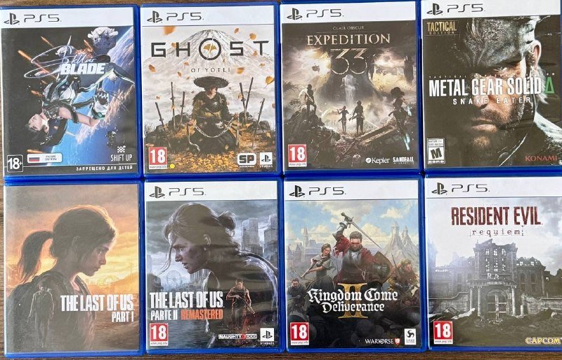 Игры на дисках для Sony PlayStation 5