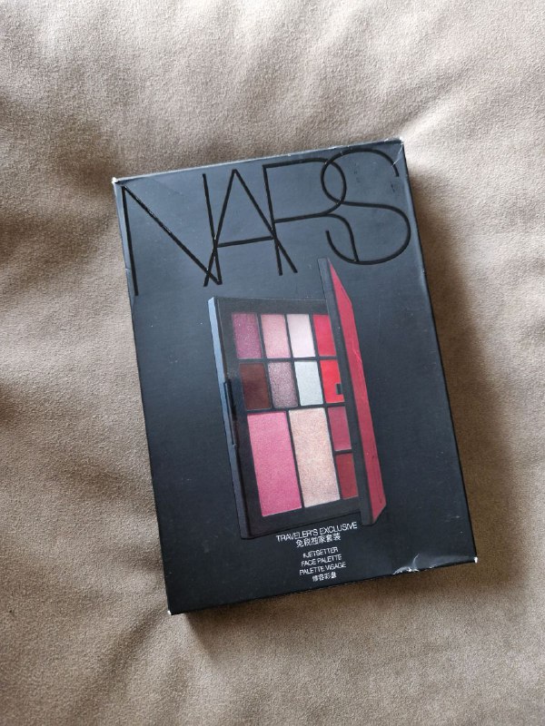 Палетка NARS с помадами, хайлайтером, тенями и румянами