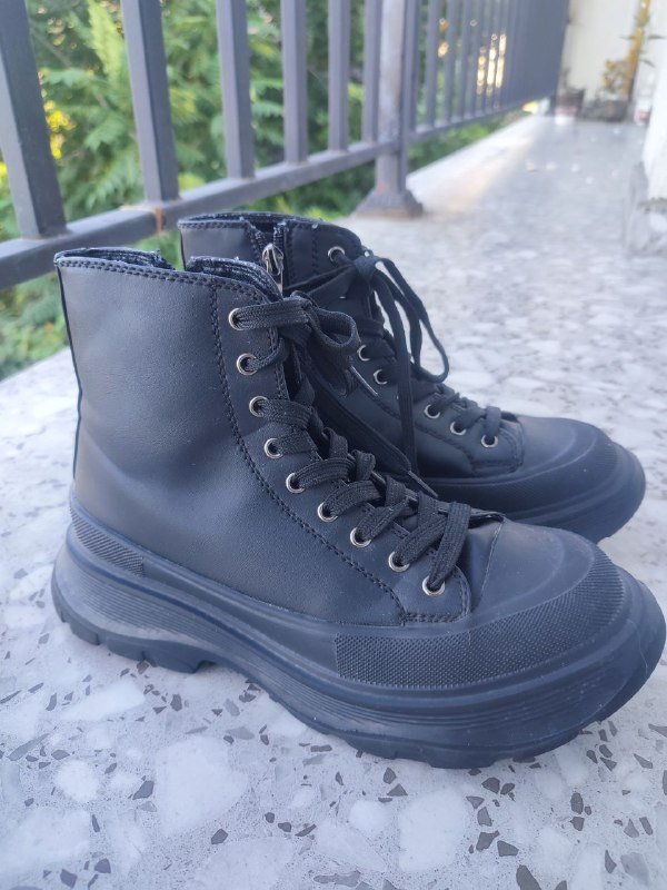 черные ботинки 39 размер
