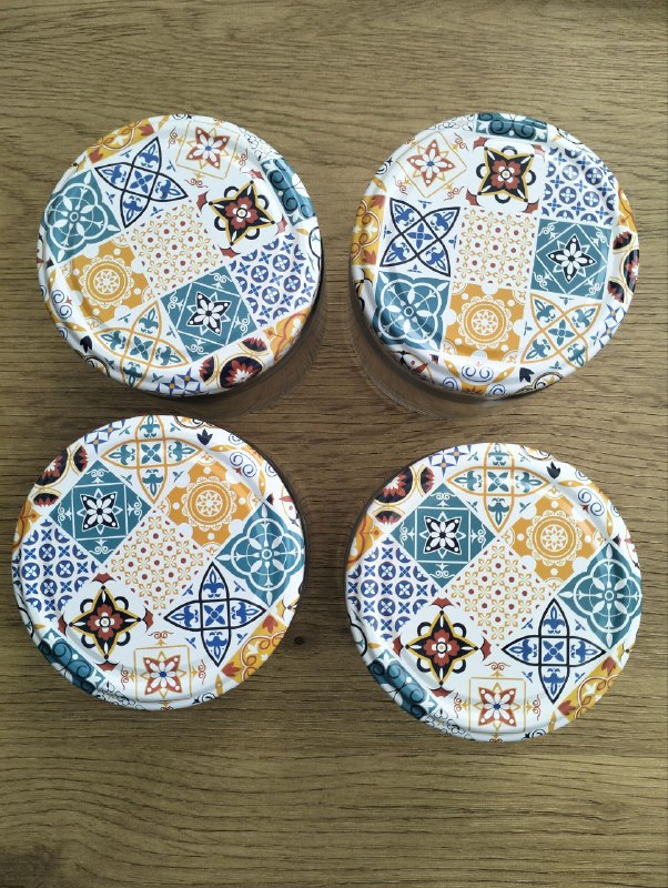 Новые банки с крышками, красивые кружки 3