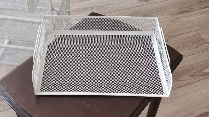 Тумбочка металл ИКЕА, лотки 2 шт. 3