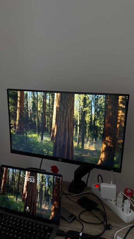 MIDI-клавиатура Arturia MiniLab 3, пальто UNIQLO, куртка QUICKSILVER, рубашка ZARA, монитор HP x27q, обувь Salomon XUltra GTX, ортопедическая подушка 5