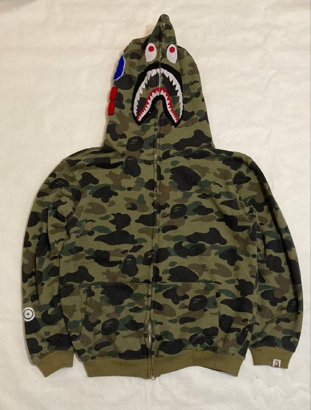 Зип-худи Bape размер M-L