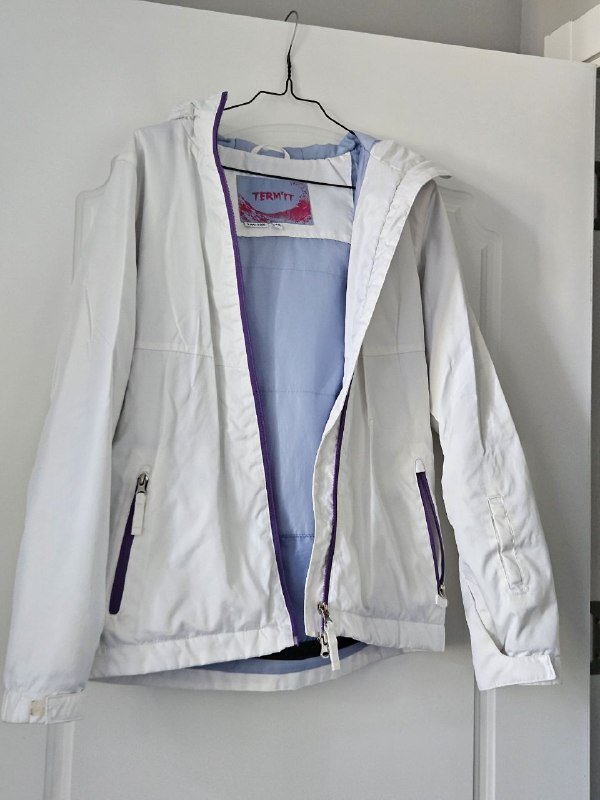 Белая горнолыжная куртка Termit размер XS