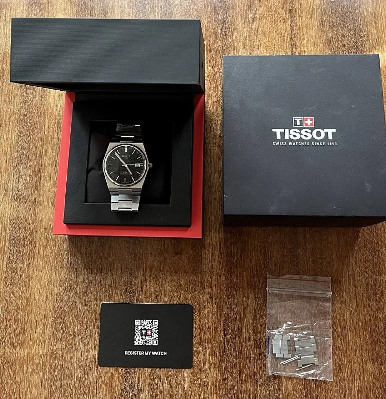 Часы Tissot PRX Powermatic 80, зелёные, корпус 40 мм 1