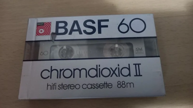 Аудиокассета BASF chromdioxid II 60 минут 1