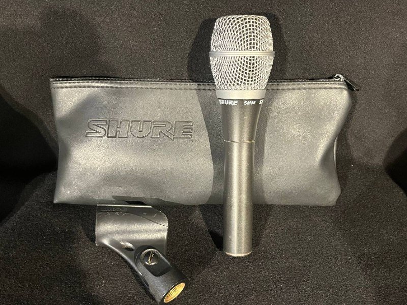 Конденсаторные микрофоны Shure SM86 и Sennheiser е865 3