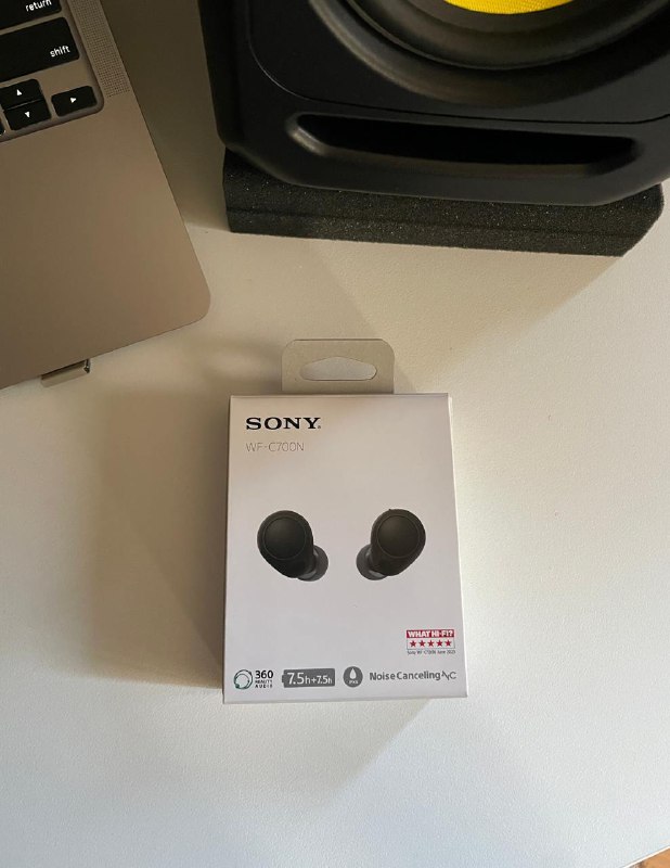 bluetooth наушники Sony WF-C700N с активным шумоподовлением