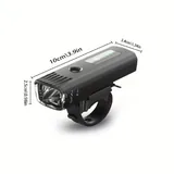 Фонарик с креплением, 4 режима, USB Type-C 3