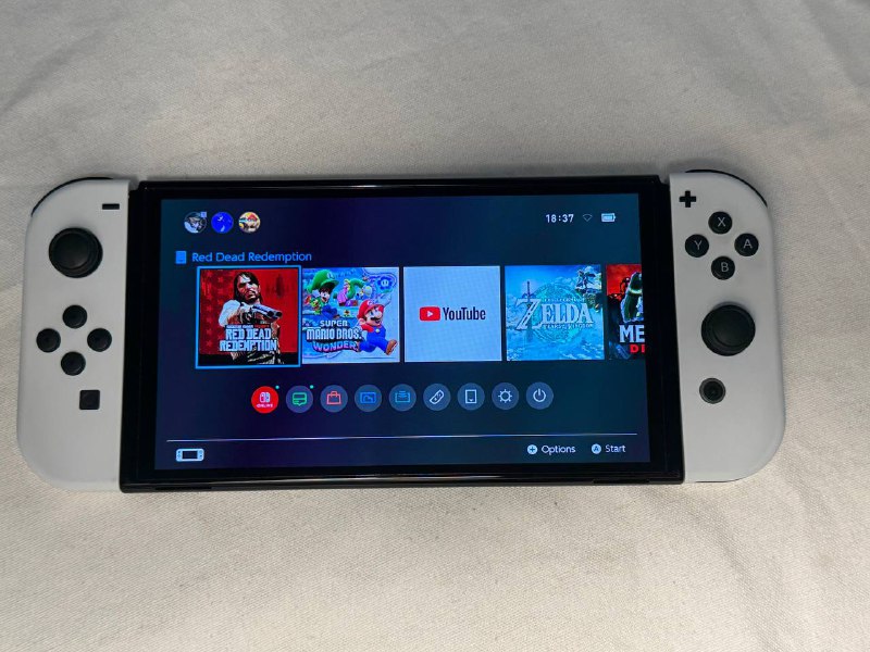 Nintendo Switch OLED, игры, сумка для переноски 3