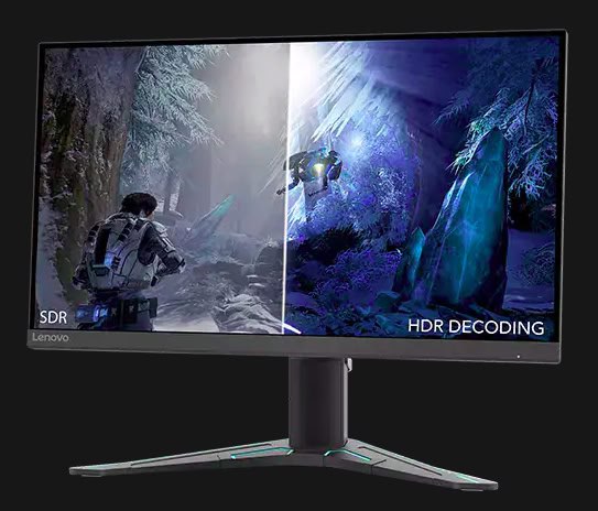 стол-трансформер, стеллаж JYSK, монитор Lenovo G27-20, компьютерный стол AABENRAA JYSK 3