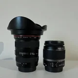 Canon EOS 500D, объектив 18-55mm, объектив EF 17-40mm, сумка Lowepro 3