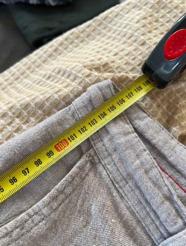 Льняные мужские брюки 3